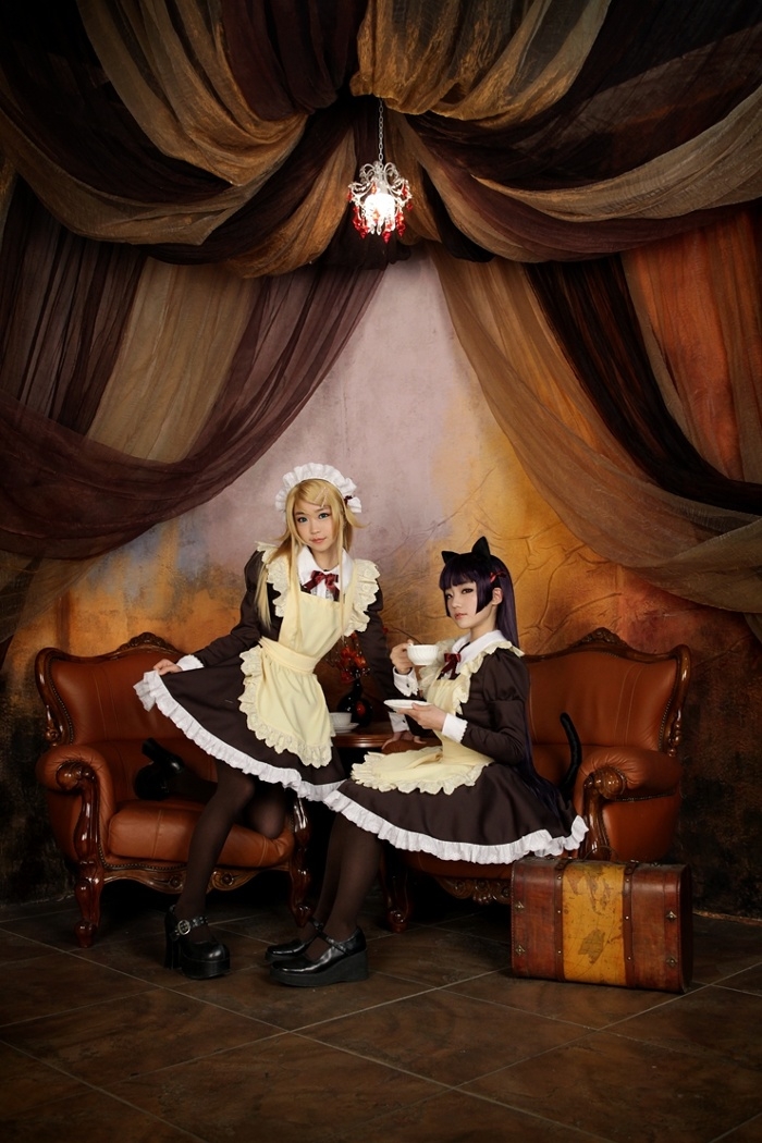 Gokou, Ruri, K, Miyuko, imouto, cosplay