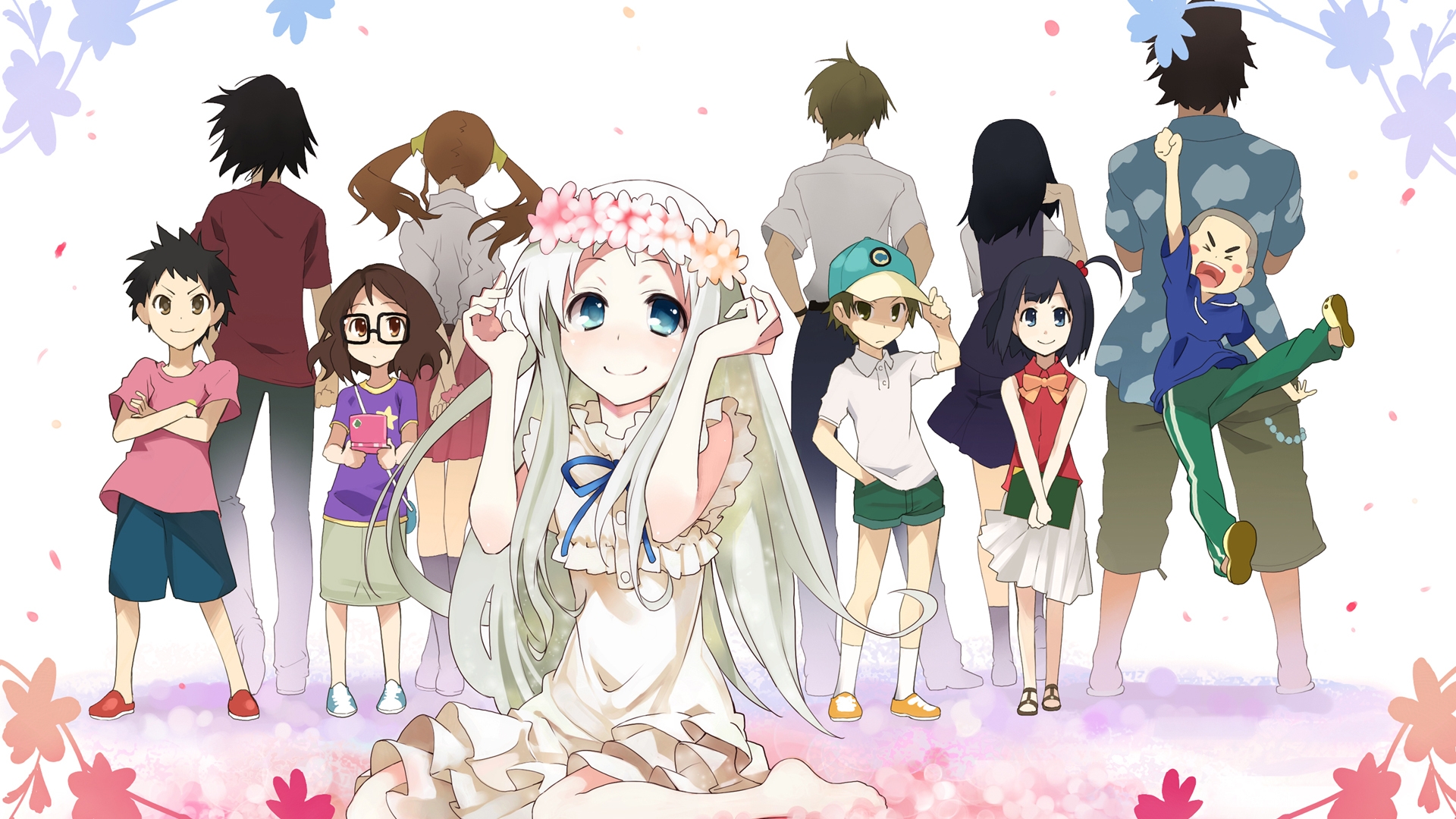 Ano, Hi, Mita, Hana, Wallpaper, , , , , Namae, Bokutachi, Mada, Shiranai, , , , , anime, picture, desktop, , , , 