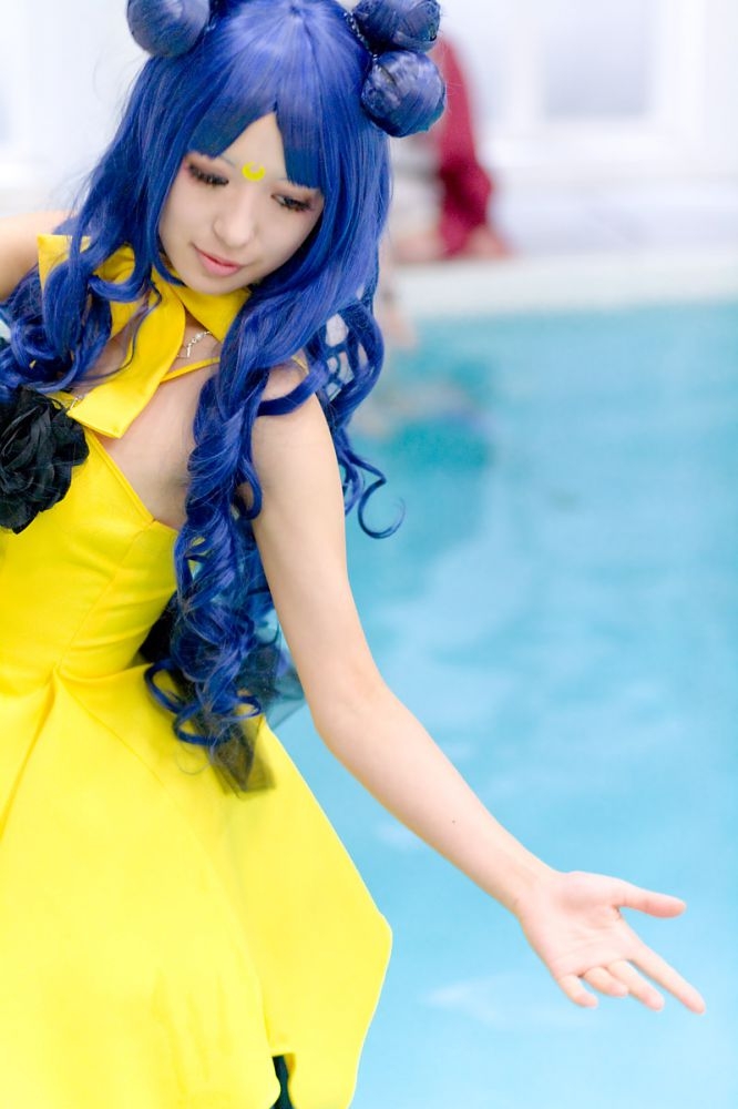 Sailor, Luna, Hoshino, Monaka, Moon, Cosplay, pictures, Сейлор, мун, ко...