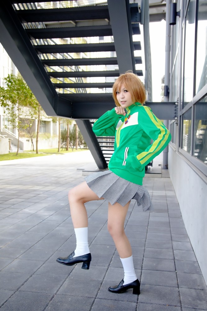 satonaka, chie, natsu, yuki, persona, anime, cosplay, , , 