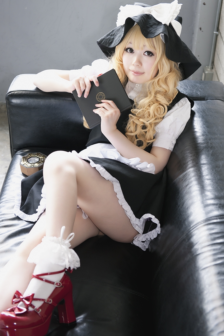 kirisame, marisa, shizuku, touhou, cosplay, pictures, , 