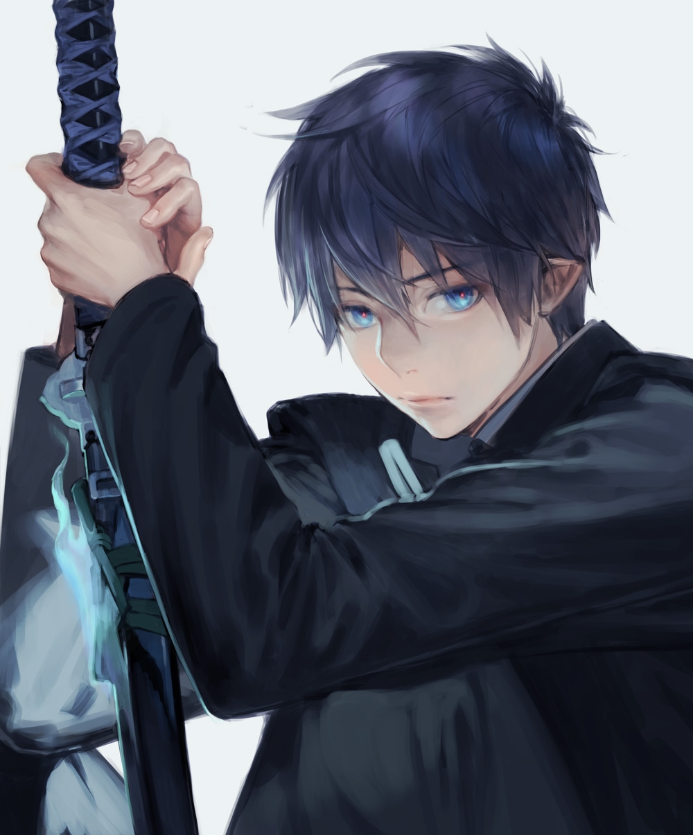 Ao, Exorcist, Blue, , , , , , , , , , anime, picture, wallpaper, desktop, , , , 