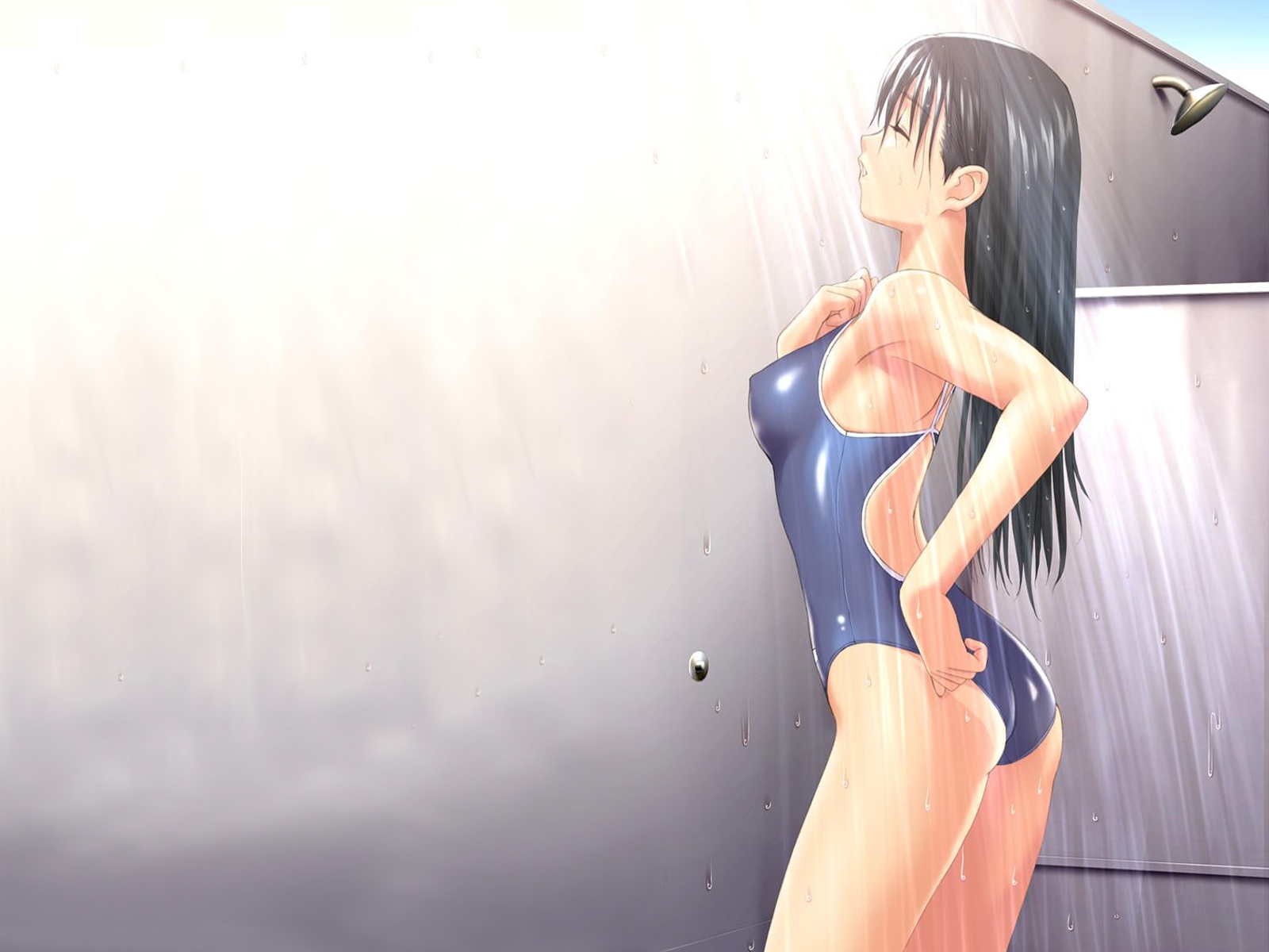 Hentai girl in shower фото 105