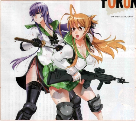 Highschool of the dead 029
Highschool of the dead wallpaper