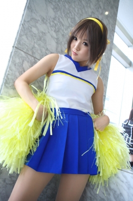 Suzumiya Haruhi cheerleader by Kipi 030
Melancholy Haruhi Suzumiya cosplay Kipi