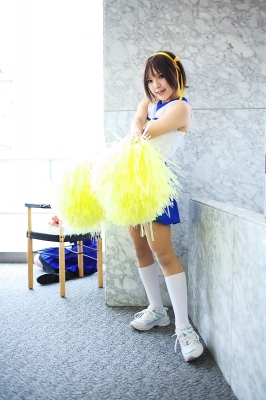 Suzumiya Haruhi cheerleader by Kipi 027
Melancholy Haruhi Suzumiya cosplay Kipi