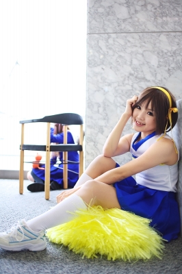 Suzumiya Haruhi cheerleader by Kipi 024
Melancholy Haruhi Suzumiya cosplay Kipi