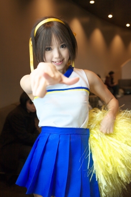 Suzumiya Haruhi cheerleader by Kipi 013
Melancholy Haruhi Suzumiya cosplay Kipi