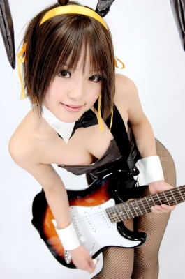 Suzumiya Haruhi rock bunny by Kipi 012
Melancholy Haruhi Suzumiya cosplay Kipi