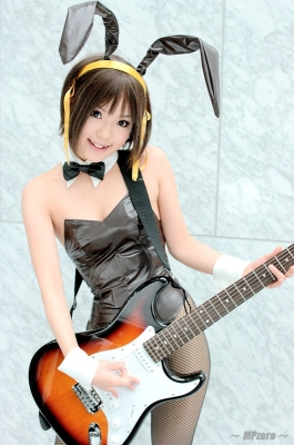 Suzumiya Haruhi rock bunny by Kipi 001
Melancholy Haruhi Suzumiya cosplay Kipi