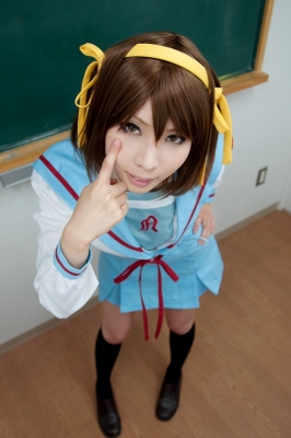 Suzumiya Haruhi by Kanda Midori 005
Suzumiya Haruhi Melanholy cosplay Kanda Midori