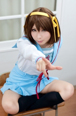 Suzumiya Haruhi by Kanda Midori 003
Suzumiya Haruhi Melanholy cosplay Kanda Midori