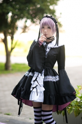 Nagato Yuki gothic *** ta by Ibara 011
Suzumiya Haruhi Melanholy cosplay Ibara