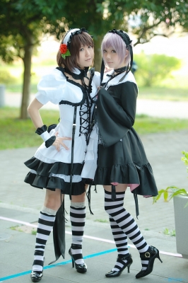 Nagato Yuki gothic *** ta by Ibara 008
Suzumiya Haruhi Melanholy cosplay Ibara