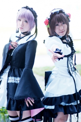 Nagato Yuki gothic *** ta by Ibara 002
Suzumiya Haruhi Melanholy cosplay Ibara