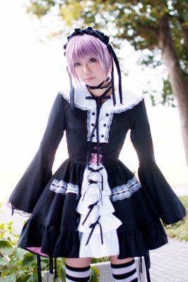 Nagato Yuki gothic *** ta by Ibara 001
Suzumiya Haruhi Melanholy cosplay Ibara