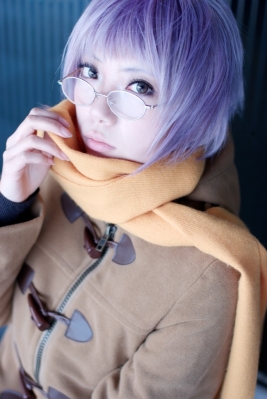 Nagato Yuki scarf by Ibara 026
Suzumiya Haruhi Melanholy cosplay Ibara