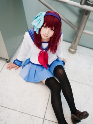 Nakamura Yuri cosplay by Ayano Yuura 009
   Angel Beats cosplay