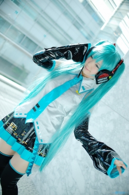 Hatsune Miku by Kousaka Yun 016
 Hatsune Miku vocaloid cosplay