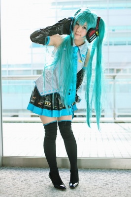 Hatsune Miku by Kousaka Yun 015
 Hatsune Miku vocaloid cosplay