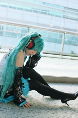 Hatsune Miku by Kousaka Yun 012
 Hatsune Miku vocaloid cosplay