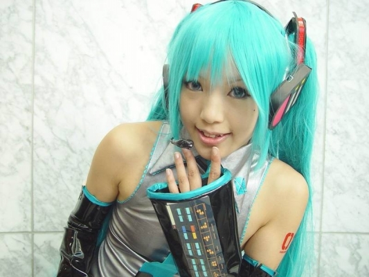 Hatsune Miku by Kipi 115
 Hatsune Miku vocaloid cosplay