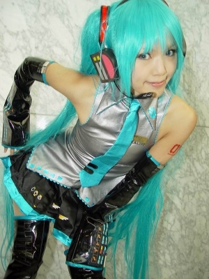 Hatsune Miku by Kipi 109
 Hatsune Miku vocaloid cosplay