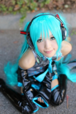 Hatsune Miku by Kipi 053
 Hatsune Miku vocaloid cosplay