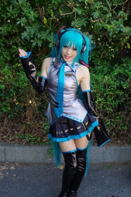 Hatsune Miku by Kipi 046
 Hatsune Miku vocaloid cosplay