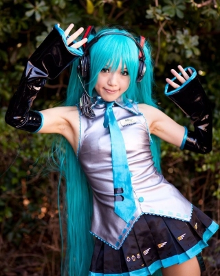 Hatsune Miku by Kipi 041
 Hatsune Miku vocaloid cosplay