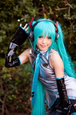 Hatsune Miku by Kipi 040
 Hatsune Miku vocaloid cosplay