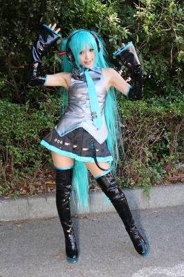 Hatsune Miku by Kipi 029
 Hatsune Miku vocaloid cosplay