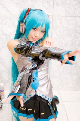 Hatsune Miku by Kipi 013
 Hatsune Miku vocaloid cosplay