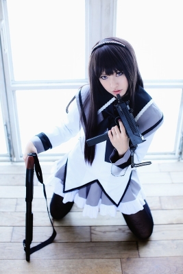 Akemi Homura by May 015
 madoka Akemi Homura May cosplay