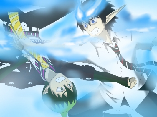 Ao no Exorcist 125
 Ao Blue Exorcist Wallpaper