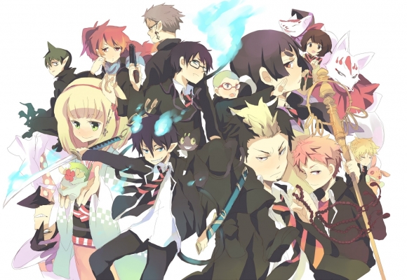 Ao no Exorcist 120
 Ao Blue Exorcist Wallpaper