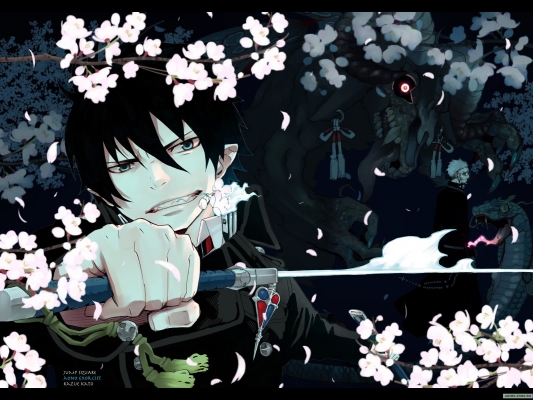 Ao no Exorcist 005
 Ao Blue Exorcist Wallpaper