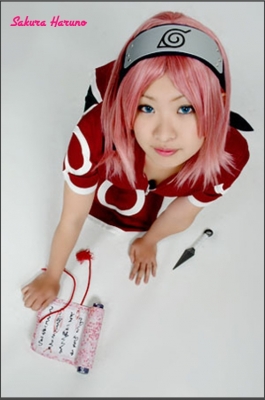 Sakura Haruno cosplay
 Naruto cosplay picture foto    