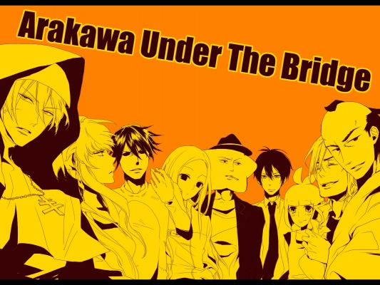 Arakawa Under the Bridge 
 Arakawa Under the Bridge  ,  ,     ,     , anime picture and wallpaper desktop