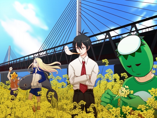 Arakawa Under the Bridge 
 Arakawa Under the Bridge  ,  ,     ,     , anime picture and wallpaper desktop