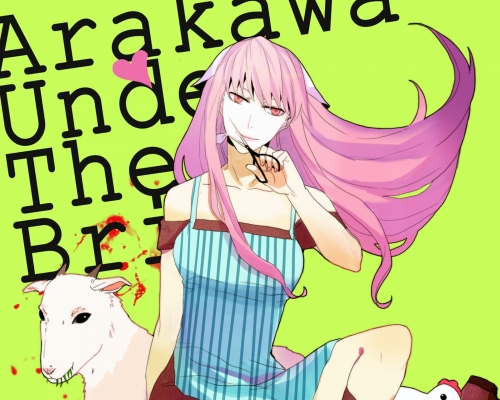 Arakawa Under the Bridge 
 Arakawa Under the Bridge  ,  ,     ,     , anime picture and wallpaper desktop