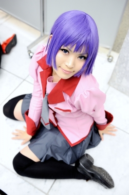 senjougahara hitagi by amagi touko
 bakemonogatari Cosplay pictures     