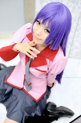 senjougahara hitagi by amagi touko
 bakemonogatari Cosplay pictures     