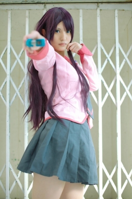 senjougahara hitagi by hina
 bakemonogatari Cosplay pictures     