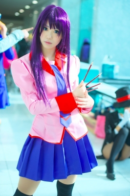 senjougahara hitagi by kumo
 bakemonogatari Cosplay pictures     