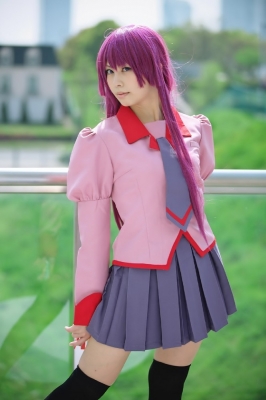 senjougahara hitagi by satori
 bakemonogatari Cosplay pictures     