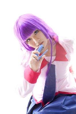 senjougahara hitagi by sonomiya alto
 bakemonogatari Cosplay pictures     