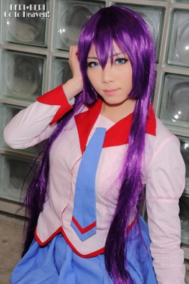 senjougahara hitagi by yuni
 bakemonogatari Cosplay pictures     