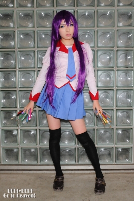 senjougahara hitagi by yuni
 bakemonogatari Cosplay pictures     