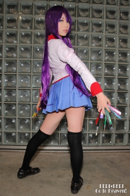 senjougahara hitagi by yuni
 bakemonogatari Cosplay pictures     